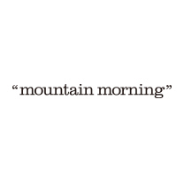 mountain morning
