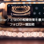 X（Twitter）とSEOの相乗効果を最大化するフォロワー増加術